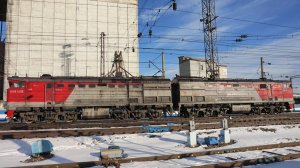 Тепловоз 2ТЭ10М-2082. Звук 10Д100.