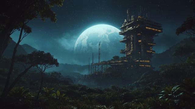 💿👽Lunaris Ambient Sci Fi Music For Celestial Dreams And Nocturnal Serenity