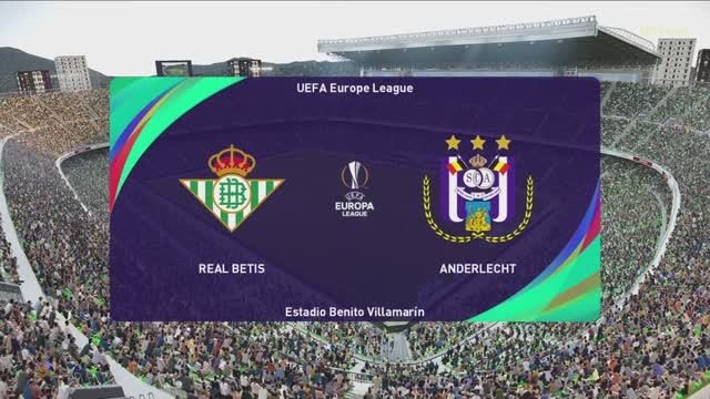 ЛЕ. Бетис - Андерлехт. 3тур. Группа H.