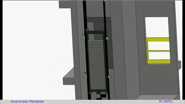 Визуализация электроразводки по машиному помещению смотреть онлайн