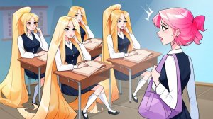 Почему меня привели в школу где учатся одни блондинки?