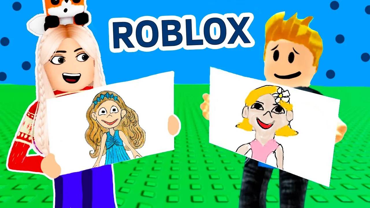 РИСУНКИ НА СКОРОСТЬ В РОБЛОКСЕ 😅 Speed Draw смотреть онлайн