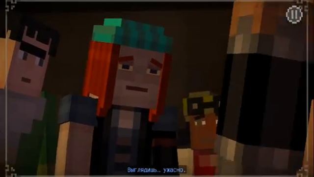 Minecraft: Story Mode Прохождение игры на Android - Эпизод 3 - Он жив #8 смотреть онлайн