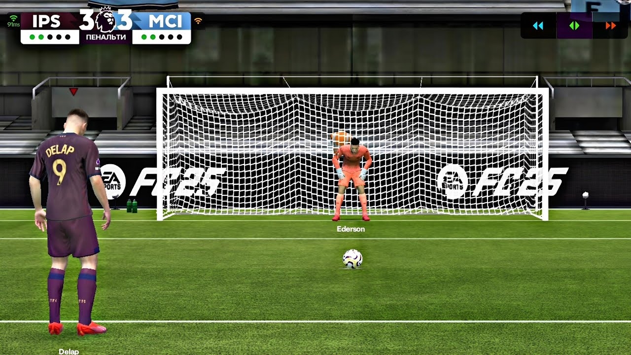 IPSWICH TOWN VS MANCHESTER CITY / СЕРИЯ ПЕНАЛЬТИ В FC MOBILE смотреть онлайн