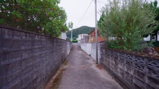 4K・Утренняя прогулка по приморской деревне ｜ Амами Осима, Япония [не Rambalac]