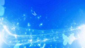 Бабочки, небо / Футаж