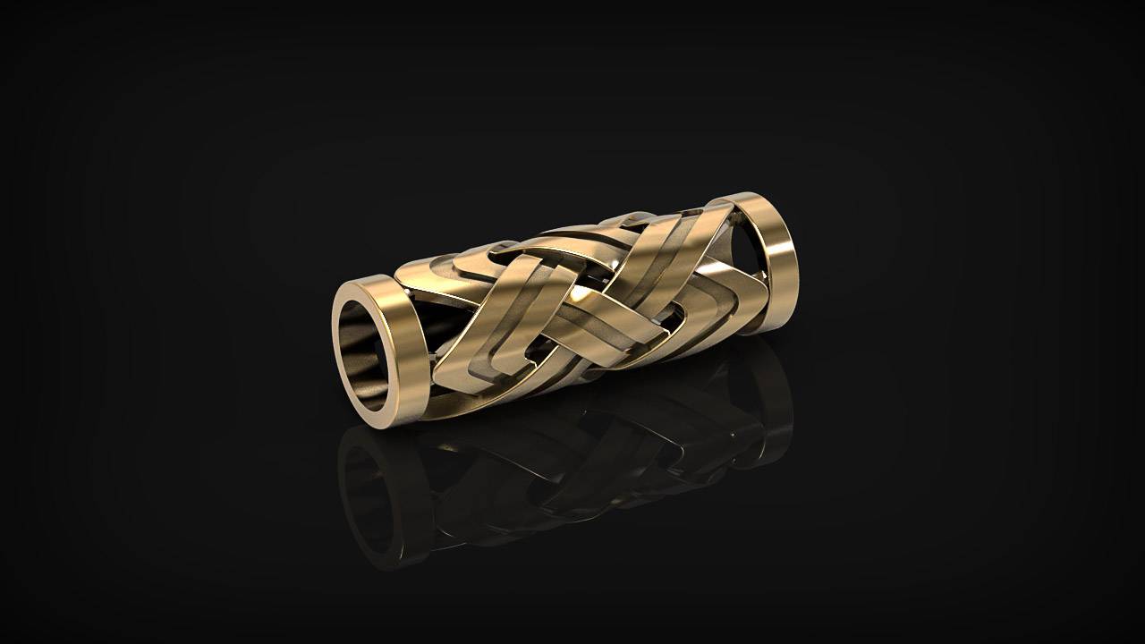 3D моделирование бусины. 3D Modelling Bead. #SantaYork