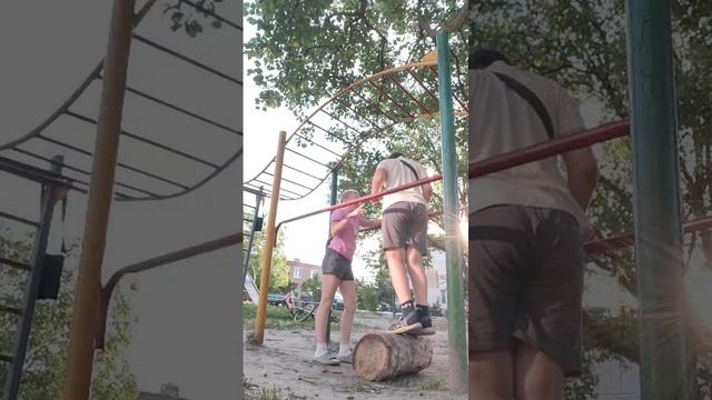 3 часть делаем трюки на трубах, придумываем трюки друг другу смотреть онлайн
