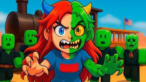 💛 СТАЛА ЗОМБИ в МЕРТВЫЕ РЕЛЬСЫ и ВЫЖИВАЕМ С ПОДПИСЧИКАМИ