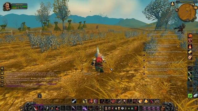 Видео №7 Играю на WOW Circle Wotlk 3.3.5a x1