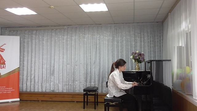 Выпускница ДШИ р.п. Новые Бурасы Чернышёва Екатерина (преп. Котова Е.В.)