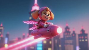 Щенячий патруль! Скай в небе и на воде!Самые крутые трюки