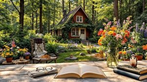 Уютный фот для Чтения — Глубоко в Лесу