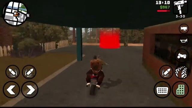 Прохождение GTA San Andreas - мотоцикл (android)#4 смотреть онлайн