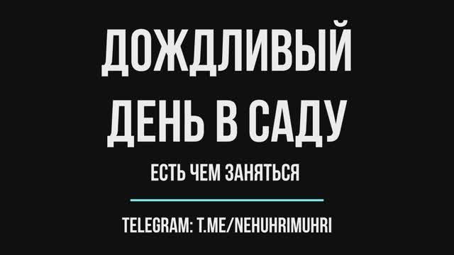 Дождливый день в саду смотреть онлайн
