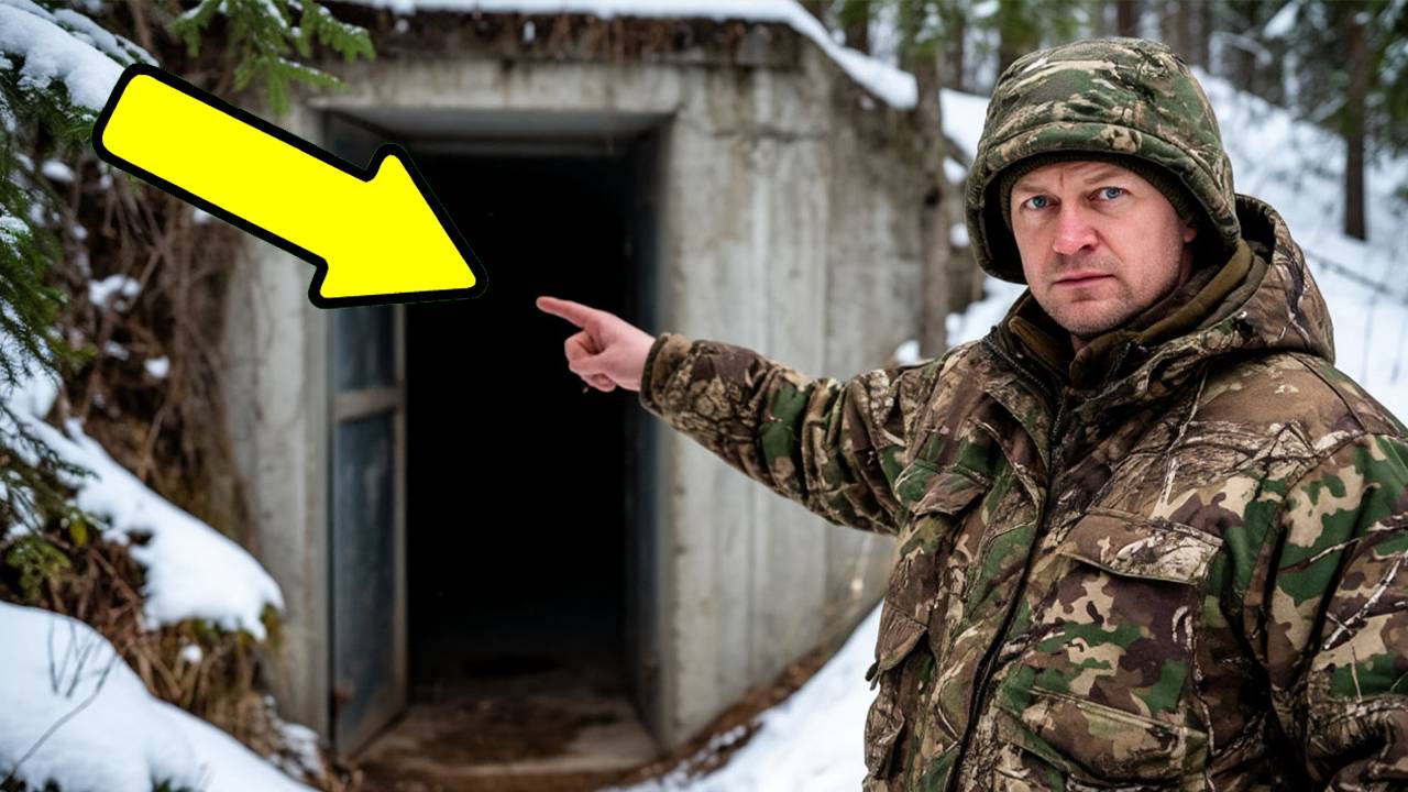 В глухой тайге спрятан бункер времён СССР. Что нашли в засекреченном укрытии? смотреть онлайн