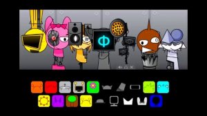 Sprunki Metallic Edition.