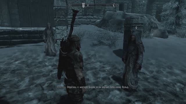 # 4 The Elder Scrolls V:Skyrim .Легенда.Подьем на высокий Хротгар и поиск рога Юргена. смотреть онлайн