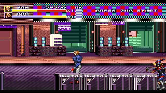 КиберДед раздает лещей в Street of rage 3