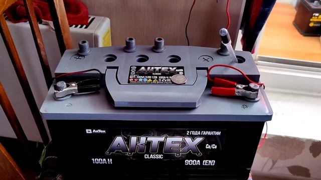 АкТех Classic 100Ah 900A (2). Заряд постоянным током.Кулон помог? Выводы и дальнейшие планы лечения.
