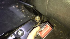 VW Touareg ремонт корпуса защелки заднего ремня безопасности. 3D printer. Своими руками. 7l0857821c