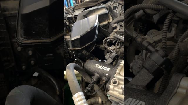 BMW G20 B48. Тюнинг впуска: радиатор. Чардж пайп. Инлет пайп.