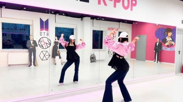 Aespa (에스파) - Supernova (chorus) / dance tutorial / slow music + mirror by KITSUNE KPOP #aespa