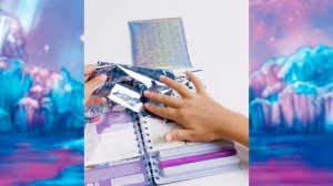 Набор аппликаций фольгой для девочек (12 скетч страниц с эскизами), серия Isadora