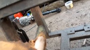 Натяжник для гусеницы на минитрактор.