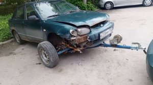 разборный подкат для перевозки автомобиля