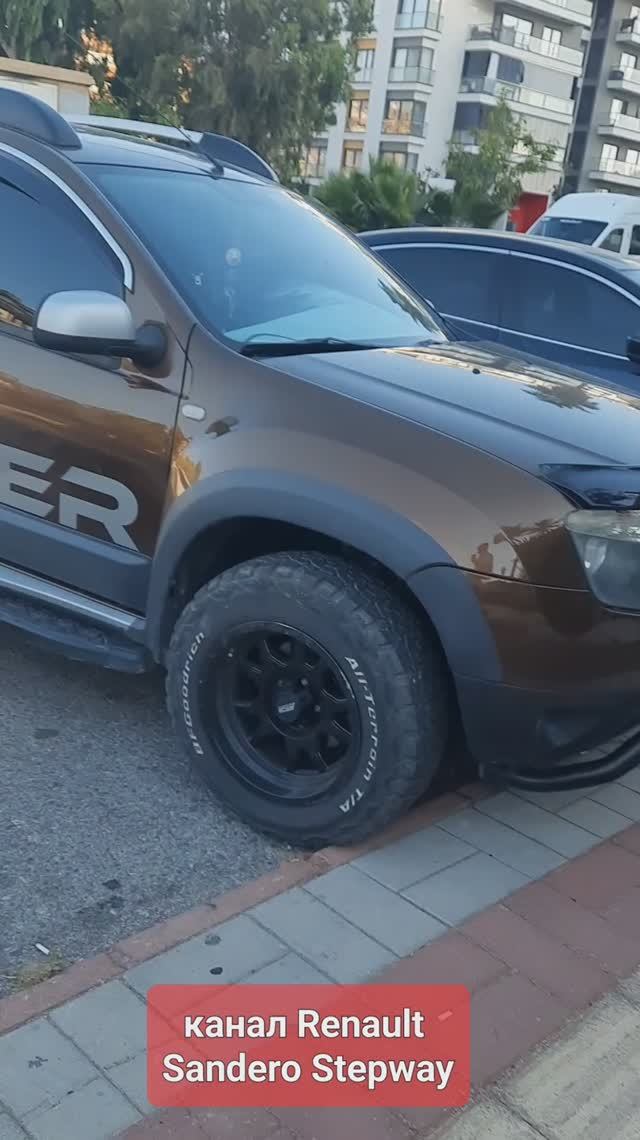 Турецкий тюнингованый автомобиль Dacia Duster