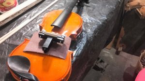 Замена подставки на скрипке