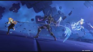 [AMV/AMG] Genshin Impact Бой Скирк и Наставника / Skirk and Mentor Fight