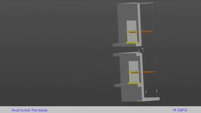 Визуализация инвентарного шаблона для провески шахты смотреть онлайн