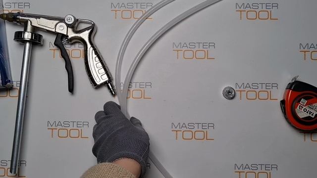 Пистолет для антигравия антикора гравитекса AIR TOOLS со шлангом и регулировкой AT-1070-12 смотреть онлайн