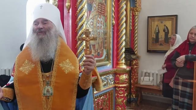 Слово митрополита Иоанна после молебна по случаю выпуска курсов сщмч. Адриана Троицкого смотреть онлайн