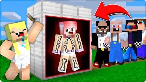 😂 Я СОЗДАЛА ПРИБОР и ВИЖУ ВСЕХ НАСКВОЗЬ в МАЙНКРАФТ! НУБИК ЗАТРОЛЛИЛА ВСЮ ДЕРЕВНЮ