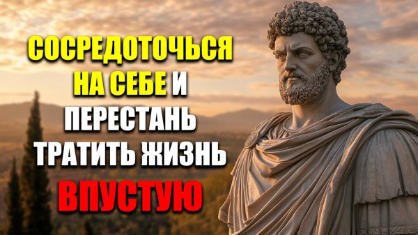 НЕ ТРАТЬ СВОЮ ЖИЗНЬ НАПРАСНО! Уроки стоиков. | Стоицизм.