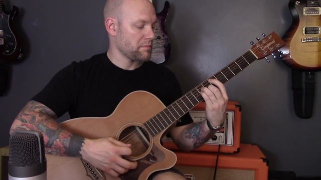 Black Metal On Acoustic Guitar - Dissection - Where Dead Angels Lie