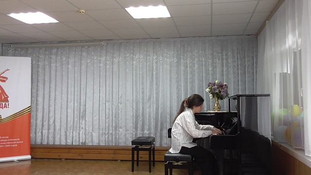 Чернышёва Екатерина, выпускница ДШИ р.п. Новые Бурасы (преп. Котова Е.В.)