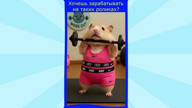 Хомячок-спортсмен