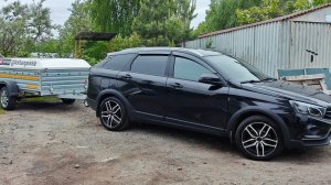 В Крым на Lada Vesta с прицепом