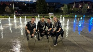 Огненное шоу в городе Касли. Арт-Группа ВАNG!