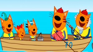 ТРИ КОТА - Развивающий мультик для детей - пазлы три кота