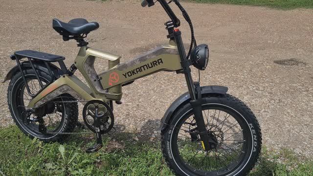 Распаковка Электровелосипеда ФЕТ-БАЙК Yokamura Apache. смотреть онлайн