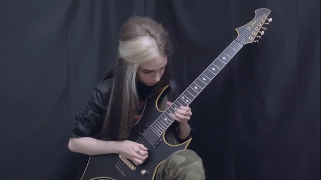 NECROPHAGIST - Diminished to B - guitar cover by Liheia Metzengerstein