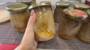 Каша с курицей в автоклаве Малиновка 3