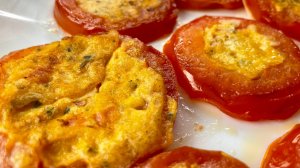 🍳 Китайский омлет в помидорах / простой и необычный завтрак