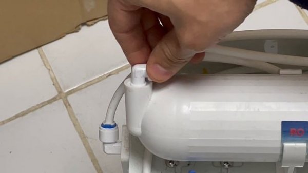 Замена обратного клапана в системах обратного осмоса NatureWater