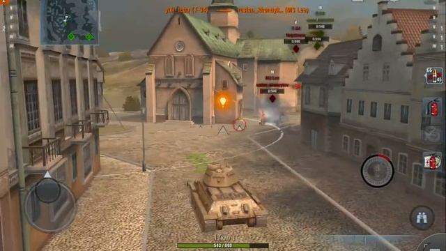 World of Tanks Blitz "Т-34" - рандом:( (android) смотреть онлайн